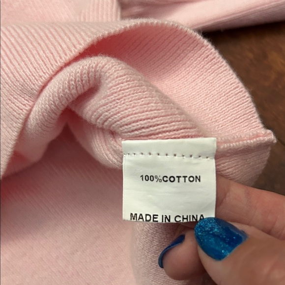 Princess Polly Ballet Pink Button Down Knit Sweater, Size 0 - Picture 6 of 8